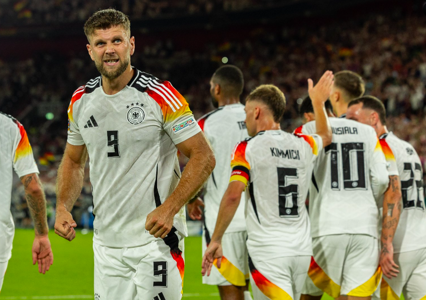 德国队在欧国联比赛中迎来惊艳表现